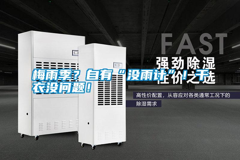 梅雨季？自有“沒雨計(jì)”！干衣沒問題！