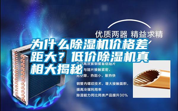 為什么除濕機價格差距大？低價除濕機真相大揭秘