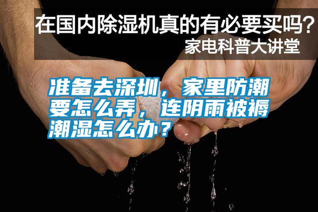 準備去深圳，家里防潮要怎么弄，連陰雨被褥潮濕怎么辦？