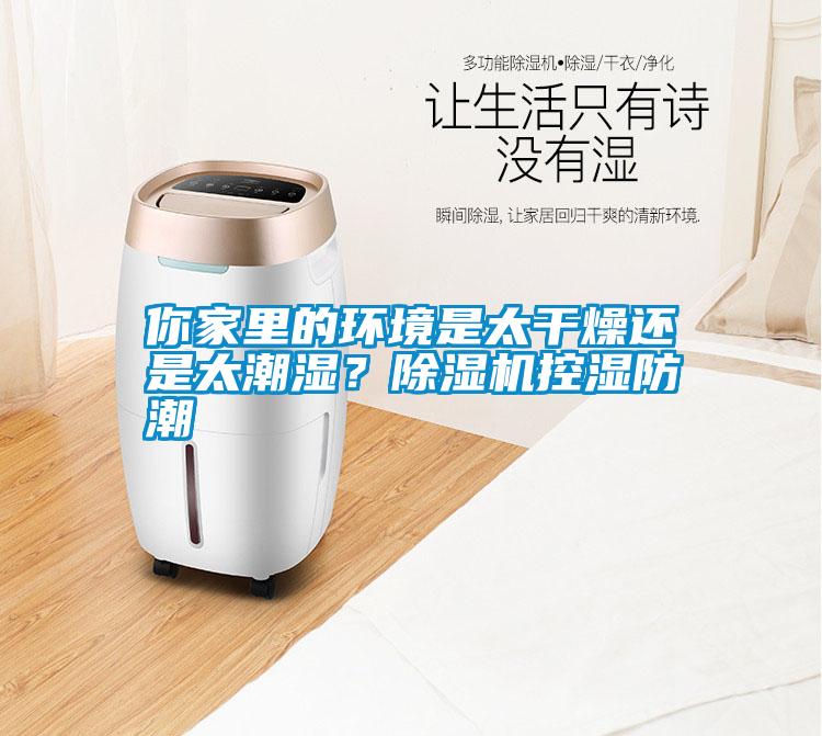 你家里的環(huán)境是太干燥還是太潮濕？除濕機(jī)控濕防潮