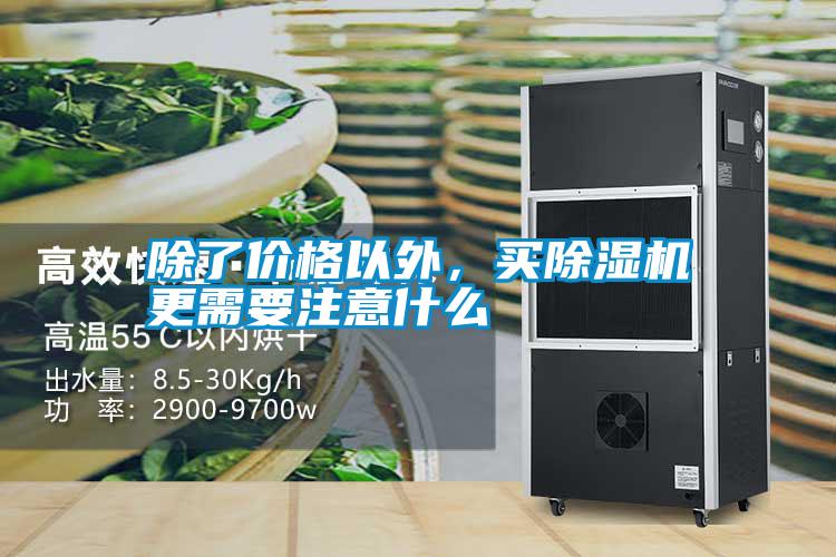 除了價(jià)格以外，買(mǎi)除濕機(jī)更需要注意什么