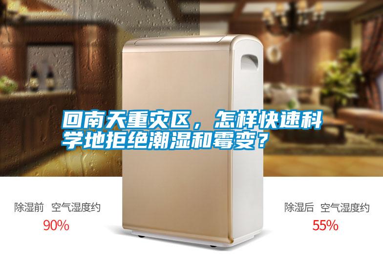 回南天重災(zāi)區(qū)，怎樣快速科學(xué)地拒絕潮濕和霉變？