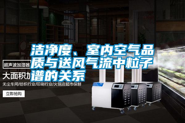 潔凈度、室內(nèi)空氣品質(zhì)與送風(fēng)氣流中粒子譜的關(guān)系
