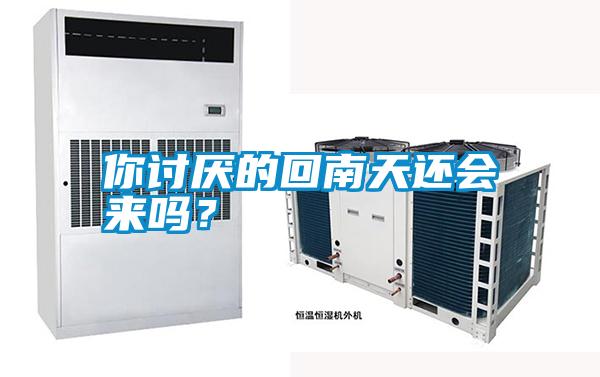 你討厭的回南天還會(huì)來(lái)嗎？