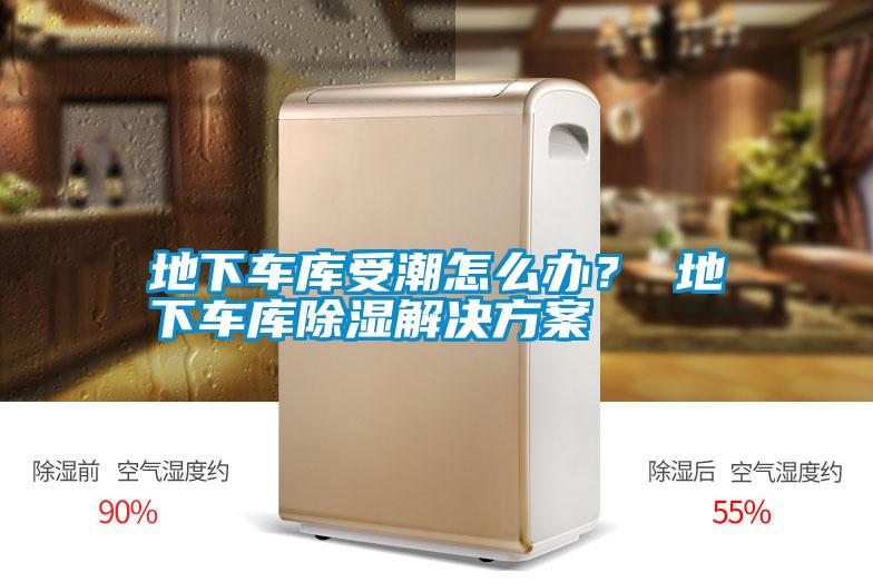 地下車庫(kù)受潮怎么辦？ 地下車庫(kù)除濕解決方案