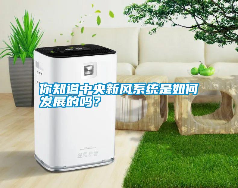 你知道中央新風(fēng)系統(tǒng)是如何發(fā)展的嗎？