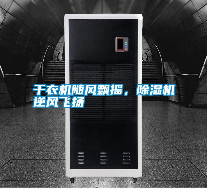 干衣機(jī)隨風(fēng)飄搖，除濕機(jī)逆風(fēng)飛揚(yáng)