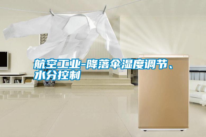 航空工業(yè)-降落傘濕度調(diào)節(jié)、水分控制