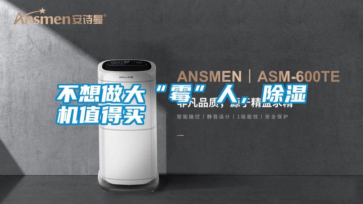 不想做大“霉”人，除濕機(jī)值得買
