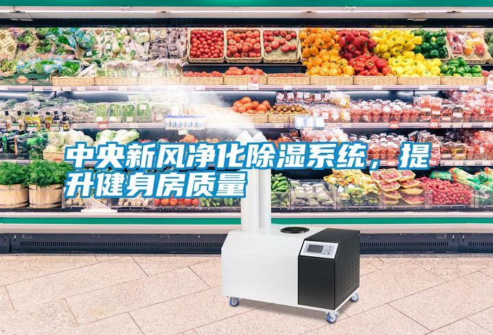 中央新風凈化除濕系統(tǒng)，提升健身房質量