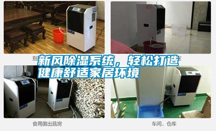 新風(fēng)除濕系統(tǒng)，輕松打造健康舒適家居環(huán)境