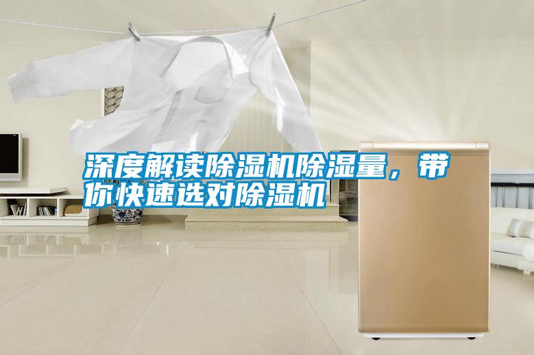 深度解讀除濕機除濕量，帶你快速選對除濕機