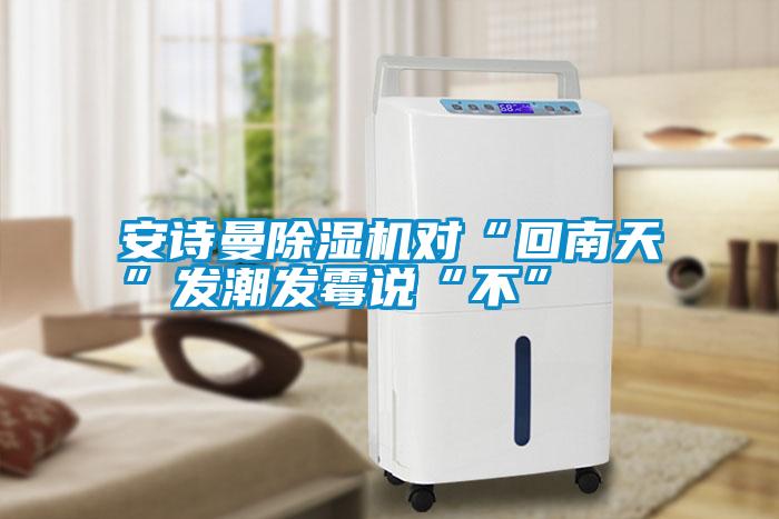 安詩(shī)曼除濕機(jī)對(duì)“回南天”發(fā)潮發(fā)霉說(shuō)“不”