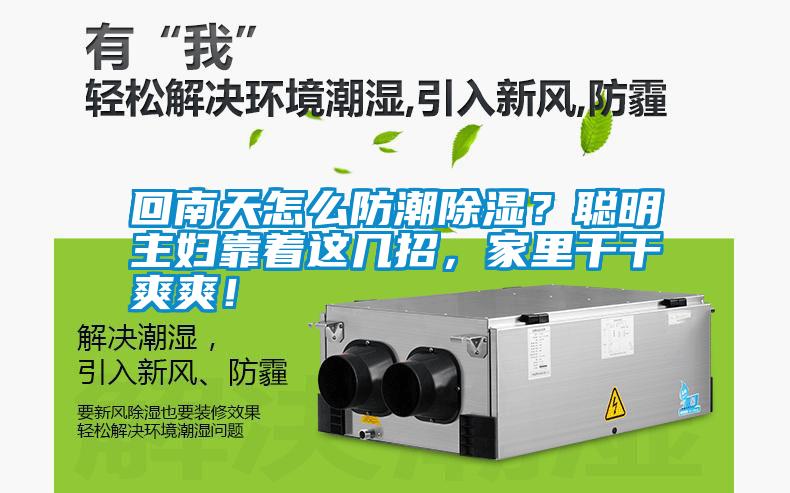回南天怎么防潮除濕？聰明主婦靠著這幾招，家里干干爽爽！