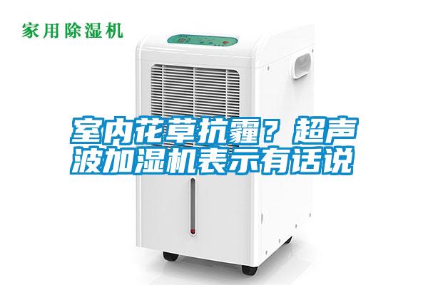 室內(nèi)花草抗霾？超聲波加濕機(jī)表示有話說