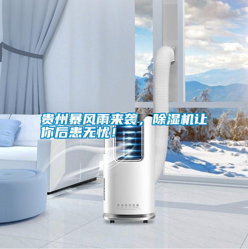 貴州暴風雨來襲，除濕機讓你后患無憂！
