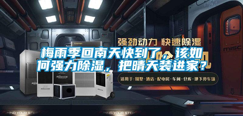 梅雨季回南天快到了，該如何強(qiáng)力除濕，把晴天裝進(jìn)家？