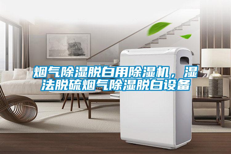 煙氣除濕脫白用除濕機(jī)，濕法脫硫煙氣除濕脫白設(shè)備