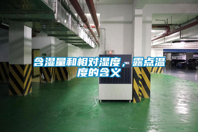 含濕量和相對濕度，露點(diǎn)溫度的含義