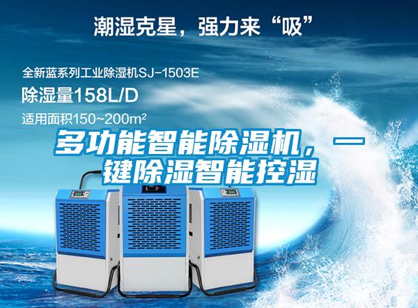 多功能智能除濕機，一鍵除濕智能控濕