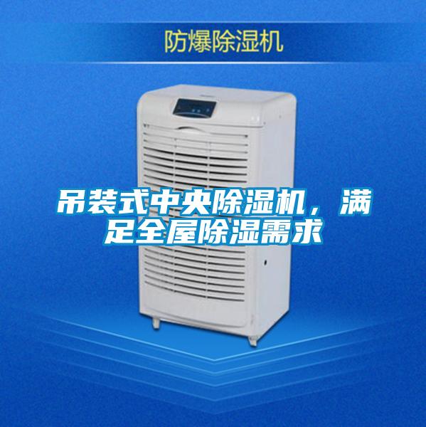 吊裝式中央除濕機(jī)，滿足全屋除濕需求