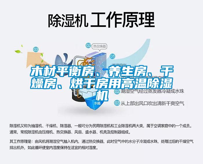 木材平衡房、養(yǎng)生房、干燥房、烘干房用高溫除濕機