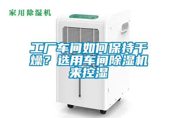 工廠車間如何保持干燥？選用車間除濕機(jī)來控濕