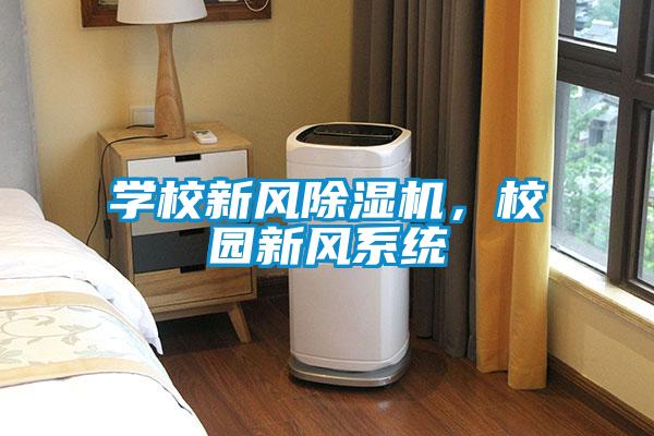 學校新風除濕機，校園新風系統(tǒng)