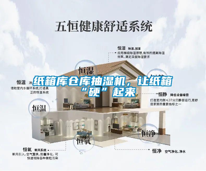 紙箱庫倉庫抽濕機，讓紙箱“硬”起來