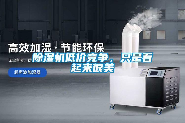 除濕機(jī)低價競爭，只是看起來很美