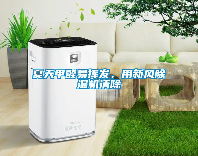夏天甲醛易揮發(fā)，用新風(fēng)除濕機(jī)清除