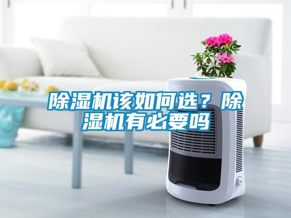 除濕機(jī)該如何選？除濕機(jī)有必要嗎