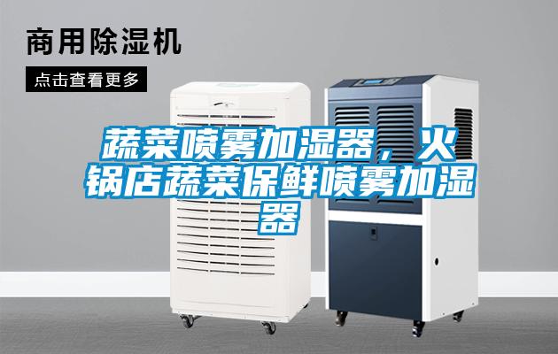 蔬菜噴霧加濕器，火鍋店蔬菜保鮮噴霧加濕器