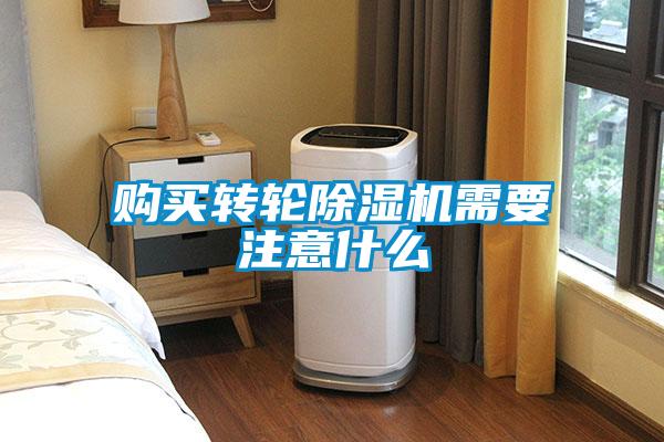 購(gòu)買轉(zhuǎn)輪除濕機(jī)需要注意什么