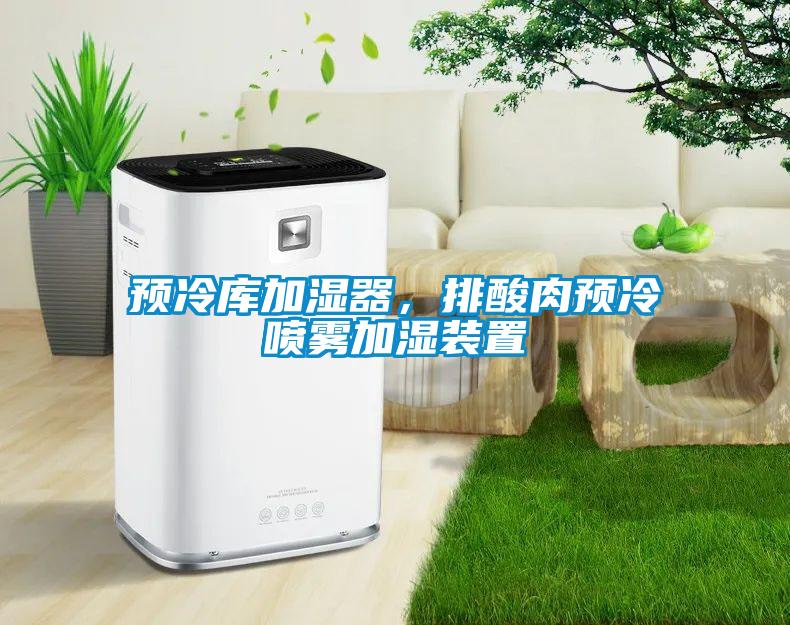 預(yù)冷庫加濕器，排酸肉預(yù)冷噴霧加濕裝置