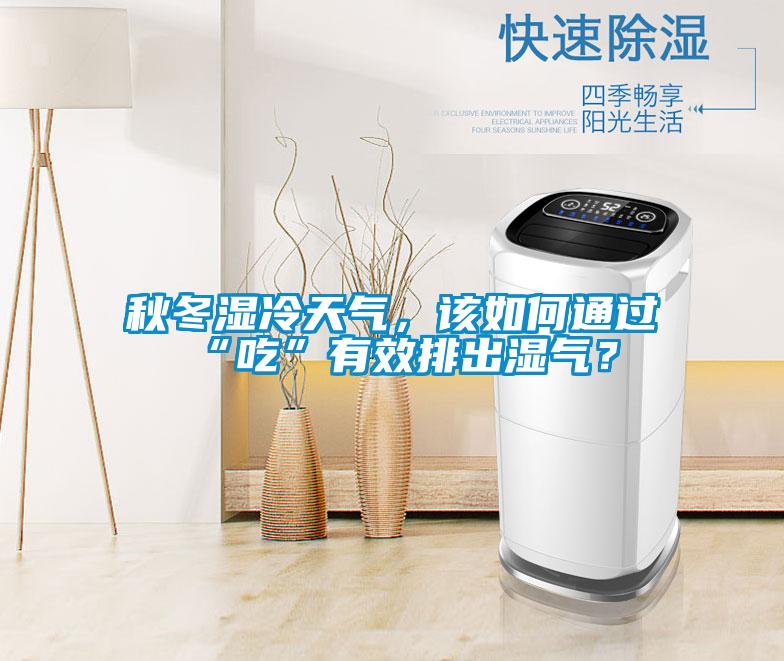 秋冬濕冷天氣，該如何通過“吃”有效排出濕氣？