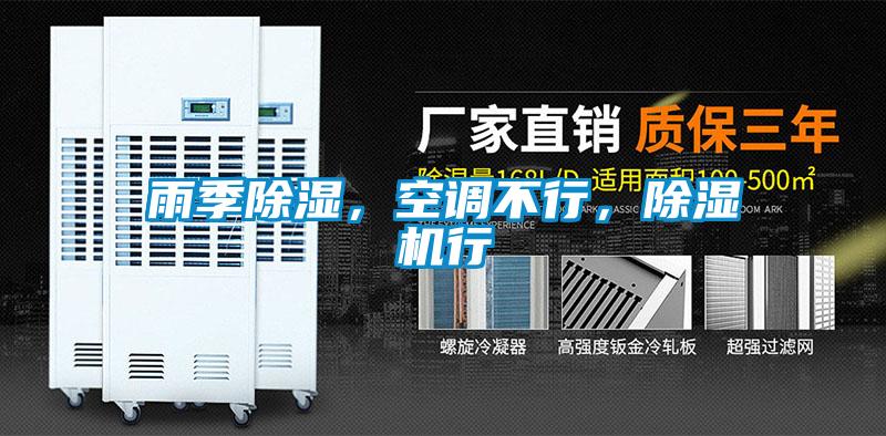 雨季除濕，空調(diào)不行，除濕機(jī)行