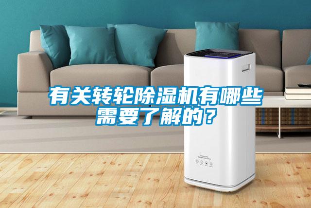 有關(guān)轉(zhuǎn)輪除濕機有哪些需要了解的？