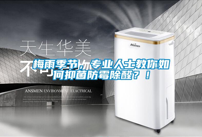 梅雨季節(jié)，專業(yè)人士教你如何抑菌防霉除醛？！