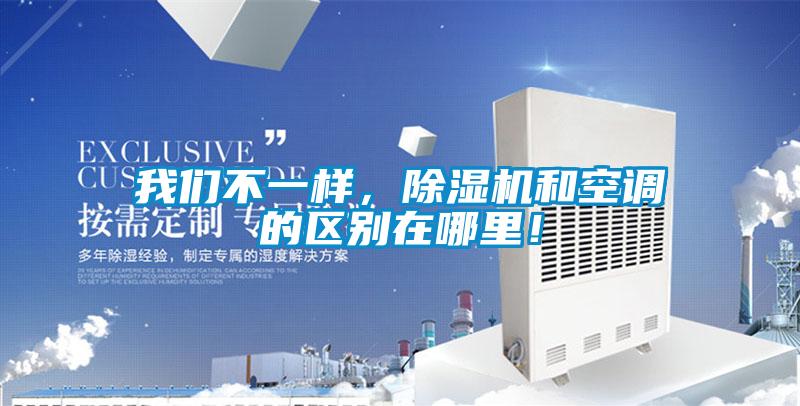我們不一樣，除濕機和空調的區(qū)別在哪里！