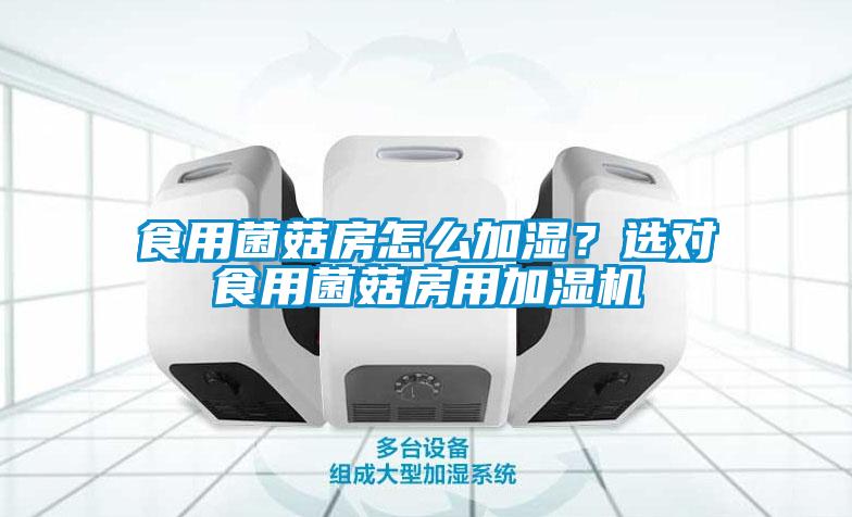食用菌菇房怎么加濕？選對(duì)食用菌菇房用加濕機(jī)