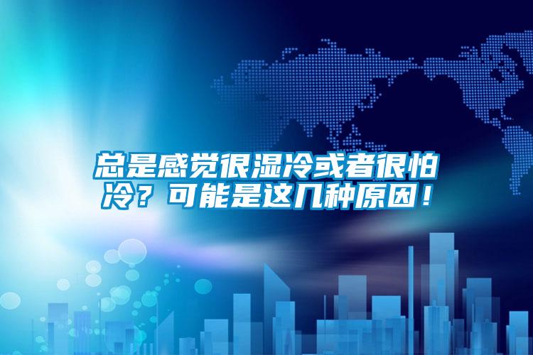 總是感覺很濕冷或者很怕冷？可能是這幾種原因！