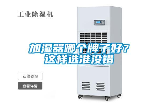 加濕器哪個(gè)牌子好？這樣選準(zhǔn)沒(méi)錯(cuò)
