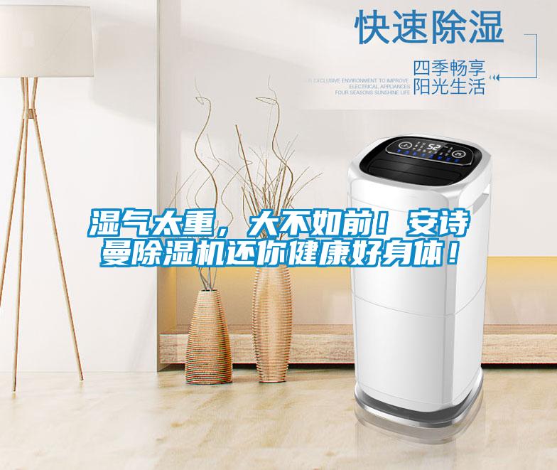 濕氣太重，大不如前！安詩(shī)曼除濕機(jī)還你健康好身體！