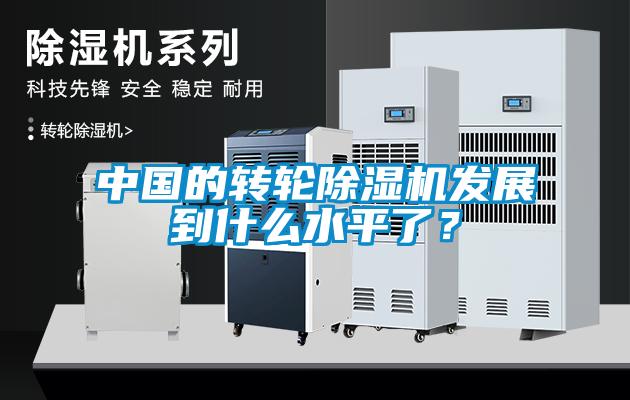 中國的轉(zhuǎn)輪除濕機發(fā)展到什么水平了？