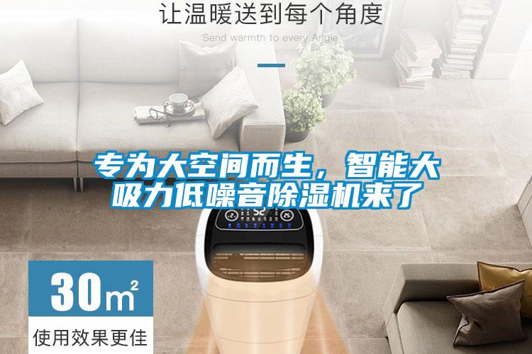 專為大空間而生，智能大吸力低噪音除濕機(jī)來了