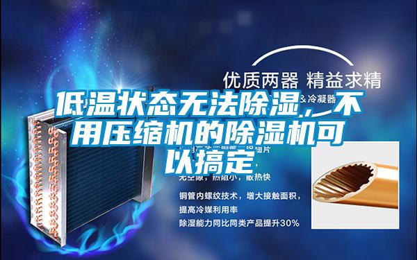 低溫狀態(tài)無法除濕，不用壓縮機(jī)的除濕機(jī)可以搞定