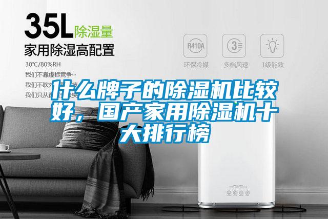 什么牌子的除濕機(jī)比較好，國產(chǎn)家用除濕機(jī)十大排行榜