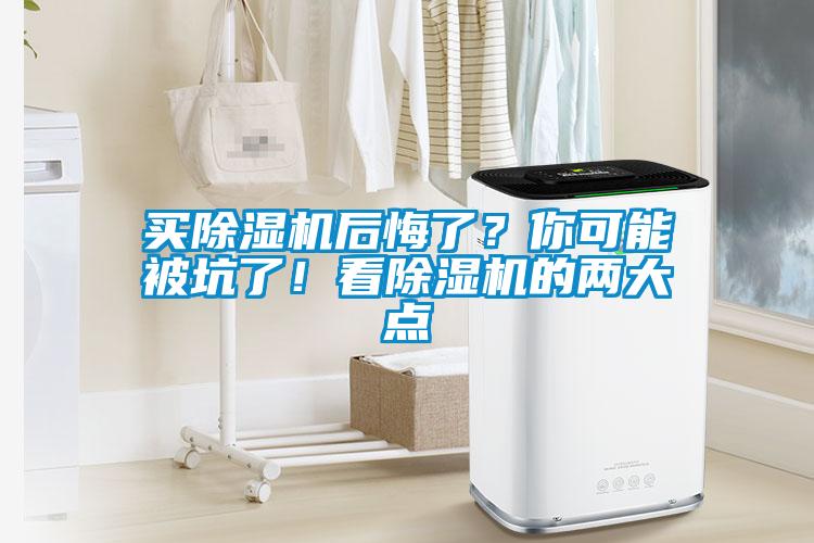 買除濕機(jī)后悔了？你可能被坑了！看除濕機(jī)的兩大點(diǎn)