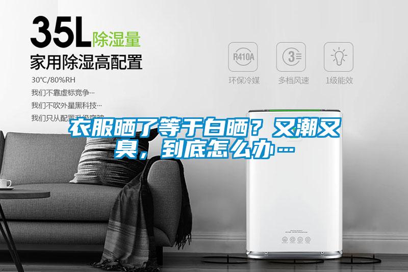 衣服曬了等于白曬？又潮又臭，到底怎么辦…